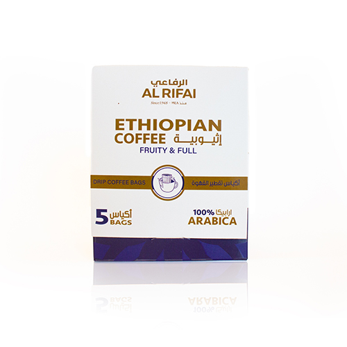 Al Rifai Ethiopian Coffee Drip Bags 5X10G